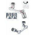 Rotating Faucet Head 1080 Degree Adjustable Spray Tip with Filter