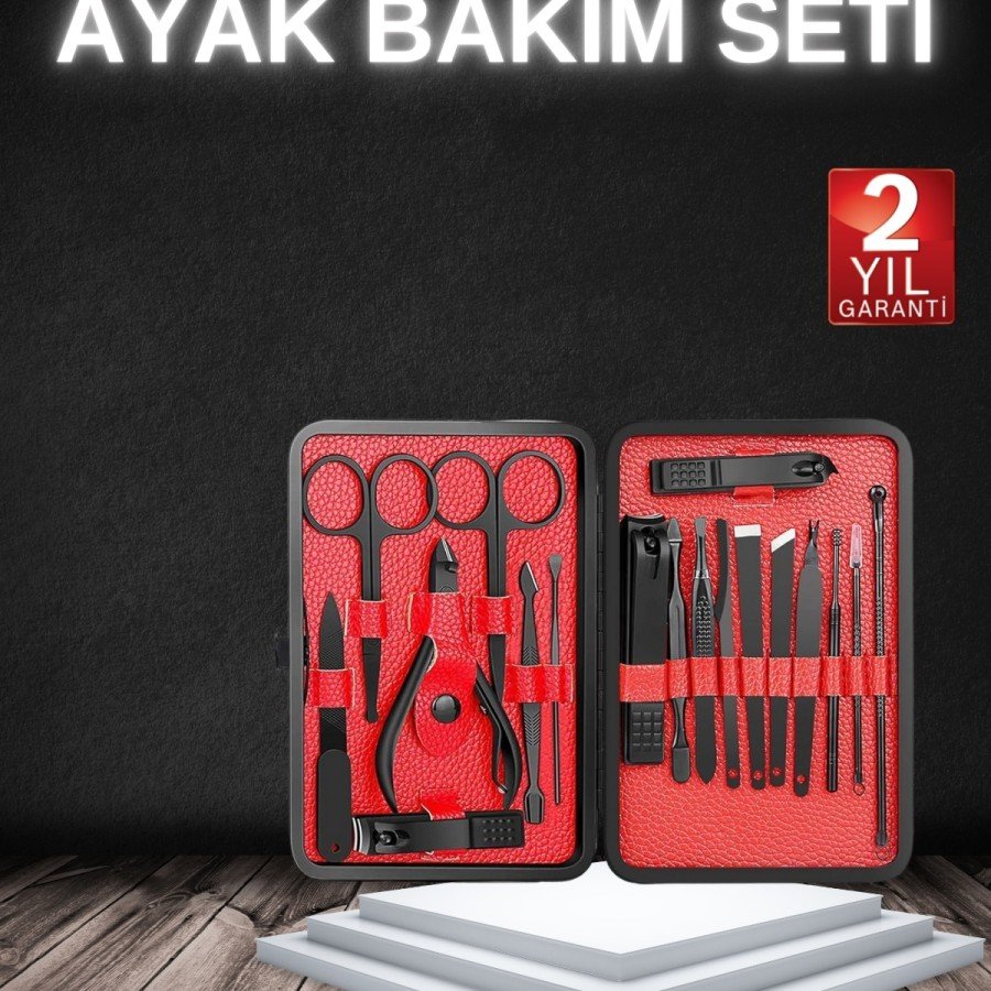 17 Piece Manicure Set Portable with Special Bag Hand and Foot Care Ingrown Nail Removal 17 Piece Manicure Set Portable with Special Bag Hand and Foot Care Ingrown Nail Removal