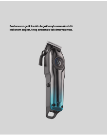 Wireless/Wired Men's Shaver with USB Type-C Rechargeable