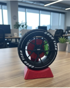 Office Table Decoration with Rim Design Special for Car Enthusiasts