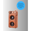 Wood Style Wireless Speaker 5W Powerful Bass TF USB AUX Wood Style Wireless Speaker 5W Powerful Bass TF USB AUX