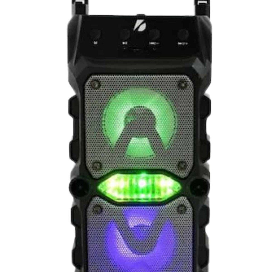 Portable Wireless Bluetooth Speaker Long Battery Life LED Light