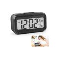 Digital Illuminated Alarm Desk Screen Battery Operated Alarm Clock