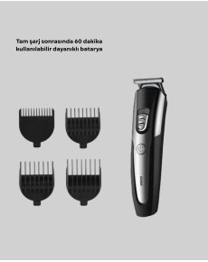 Ergonomic Professional Shaver Hair Beard Cutting and Trimming
