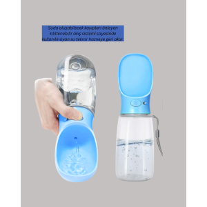 Pet Water Dispenser with Anti-Leak Silicone Ring For Travel Travel Pet Water Dispenser with Anti-Leak Silicone Ring For Travel Travel