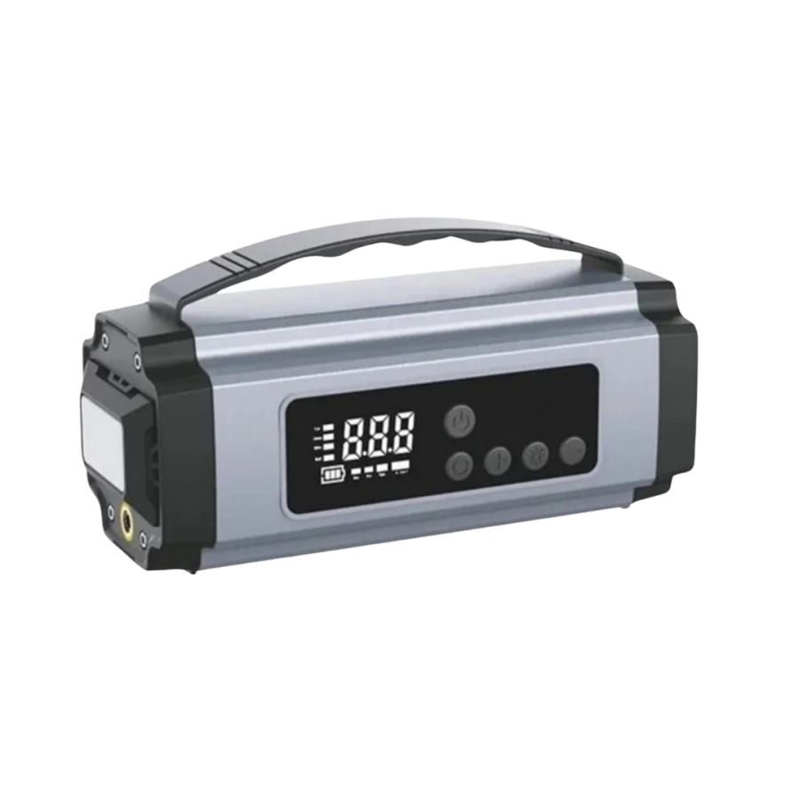 Portable Battery Boost Air Compressor and Emergency Power Supply for Vehicles