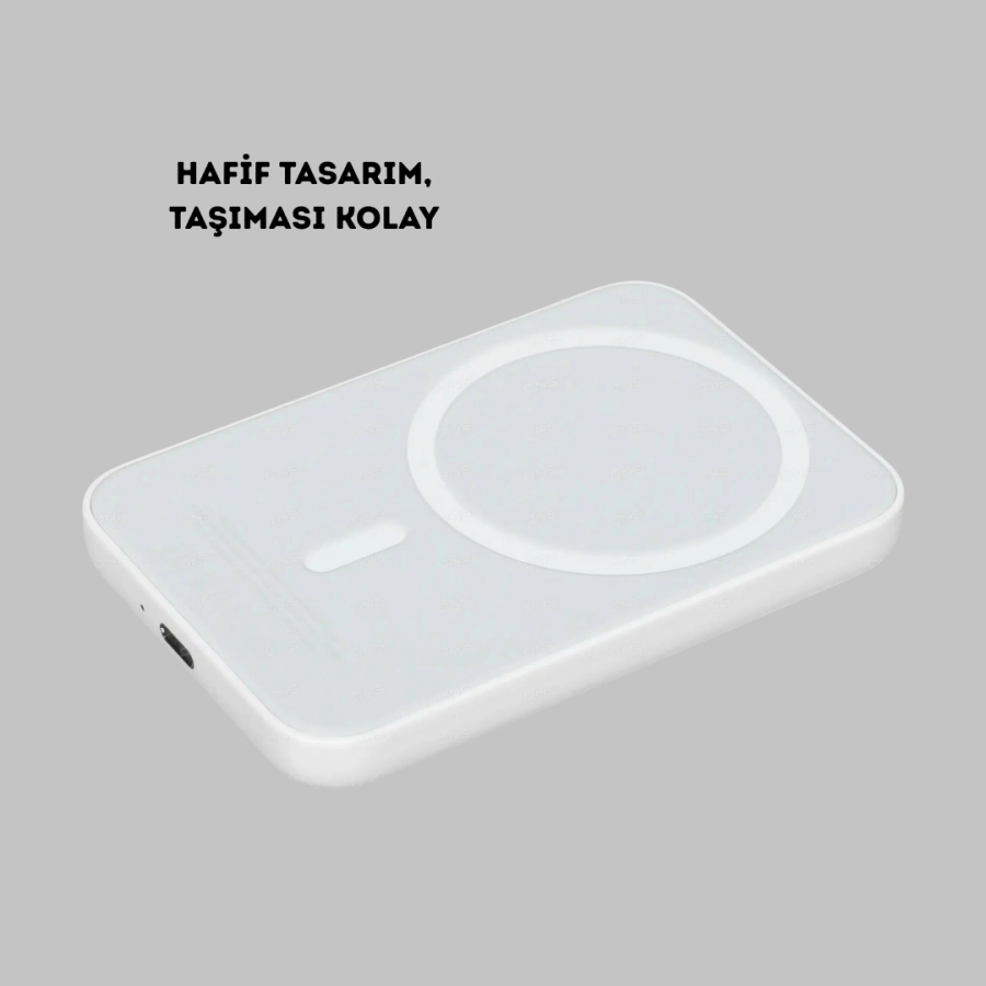 5000mAh Magnetic Powerbank – Portable Wireless Charger for iPhone Series 5000mAh Magnetic Powerbank – Portable Wireless Charger for iPhone Series