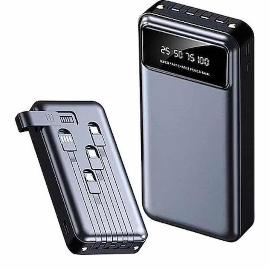 Powerbank 20,000 MAH with Fast Charging Feature and Portable USB Port