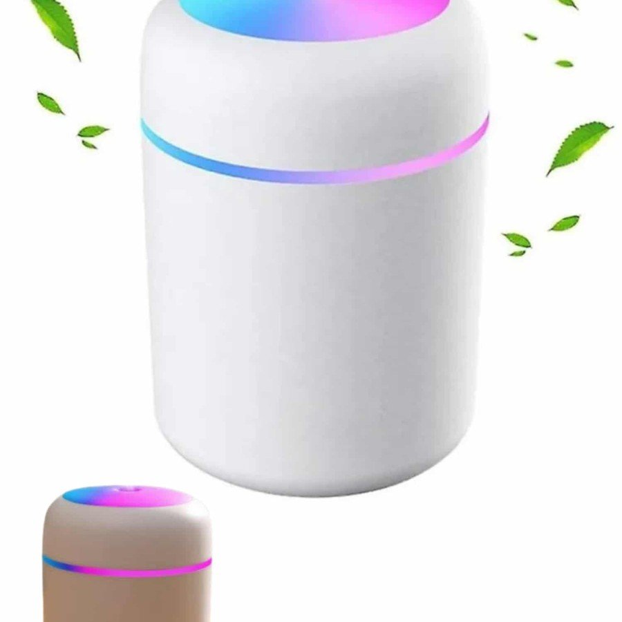 Humidifier LED Lighted Mini Ambient Air Freshener Aromatherapy Steaming Pot Humidifier LED Lighted Mini Ambient Air Freshener Aromatherapy Steaming Pot