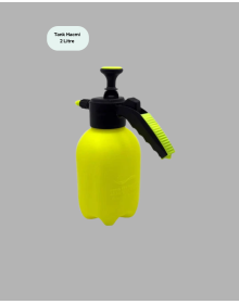 2L Pressurized Hand Sprayer With Adjustable Nozzle For Rim Glass Cleaning Polishing