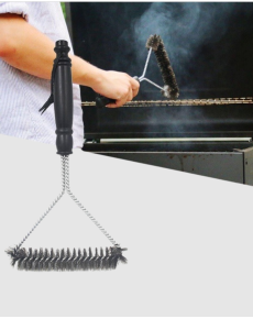 Long Handle Stainless Steel Grill Cleaning Brush Long Handle Stainless Steel Grill Cleaning Brush