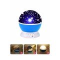 Starry Night Light Purple Projection Appearance Table Lamp Color Changable