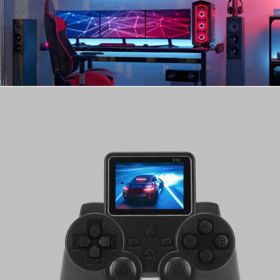 2025 S10 Gamepad 520 Classic Retro Game TV Connected A Quality Original
