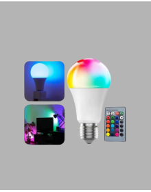 2025 RGB LED Bulb Remote Controlled Colorful Light A Quality