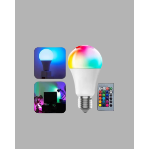 2025 RGB LED Bulb Remote Controlled Colorful Light A Quality