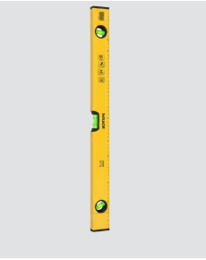 600 mm Spirit Level Yellow Durable Body Precise Measurement
