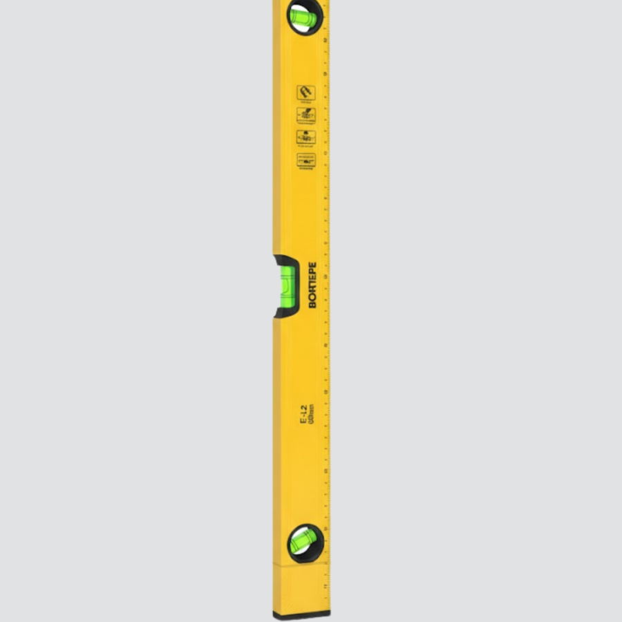 600 mm Yellow Spirit Level Providing Precise Measurement 600 mm Yellow Spirit Level Providing Precise Measurement