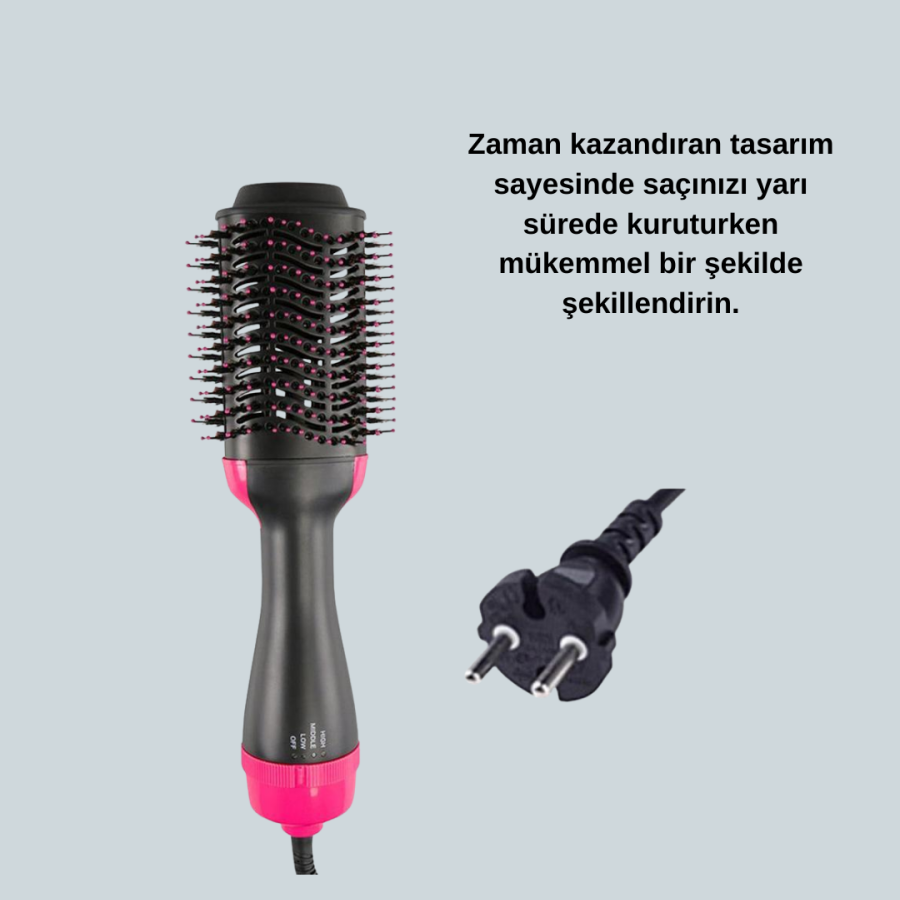 Negative Ion Technology Hair Drying and Styling Brush Negative Ion Technology Hair Drying and Styling Brush