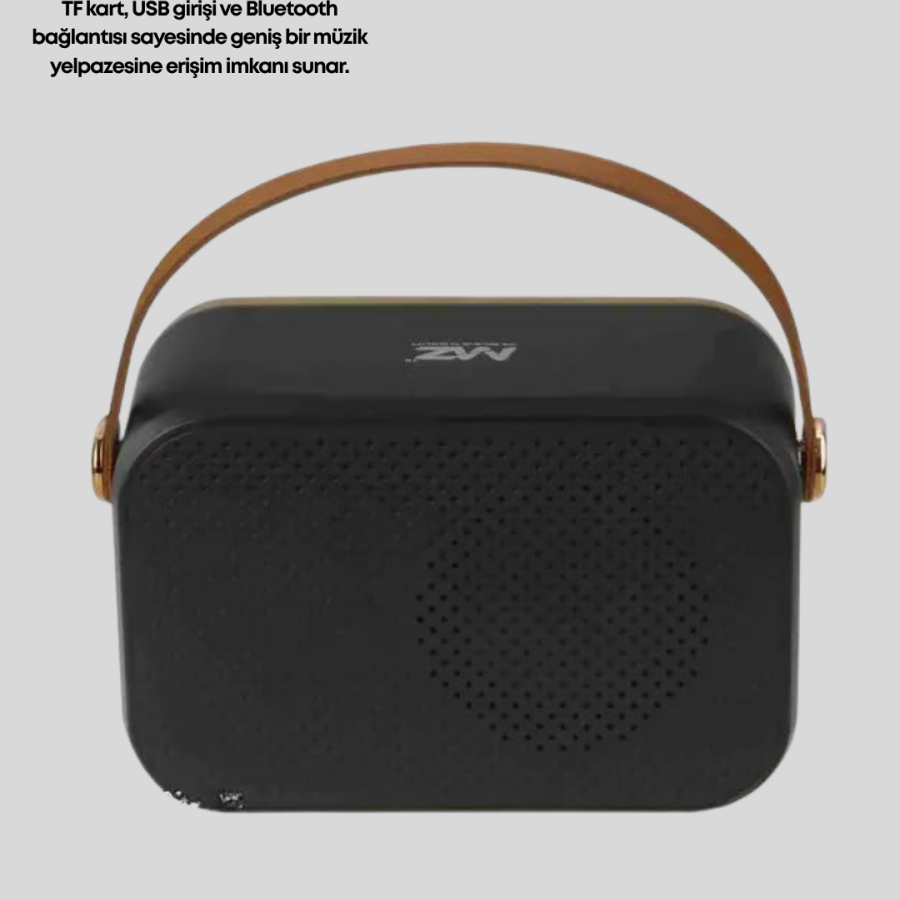 Nostalgic Retro Radio – Stylish Design with Bluetooth, USB and FM