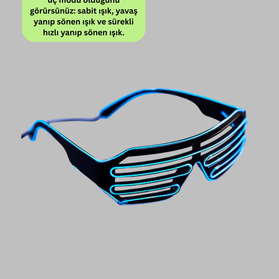 LED Lighted Glasses for Night Entertainment