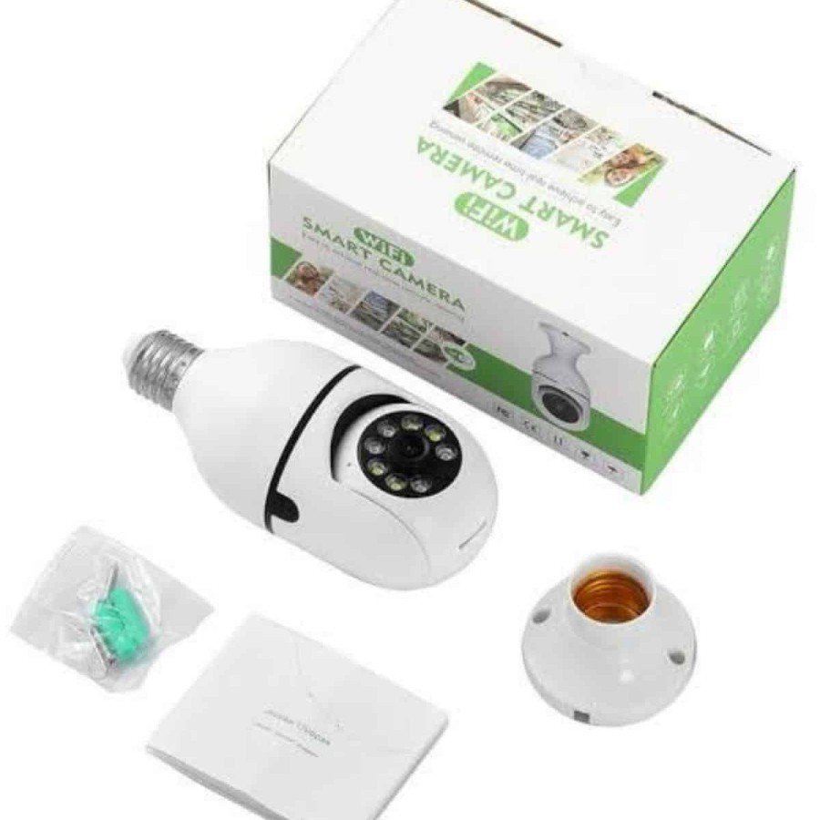 Home Camera Wifi Camera Night Vision Smart Bulb Camera