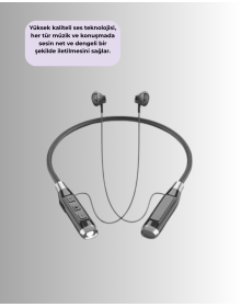 Wireless Bluetooth Headset – Long-Lasting Battery, Ergonomic Design, Noise Canceling