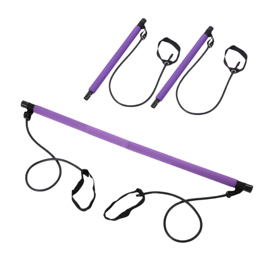 Portable Pilates Bar Light and Durable Structure Suitable for Home Sports