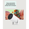 Home Projector with Wireless and Wired Connection Options