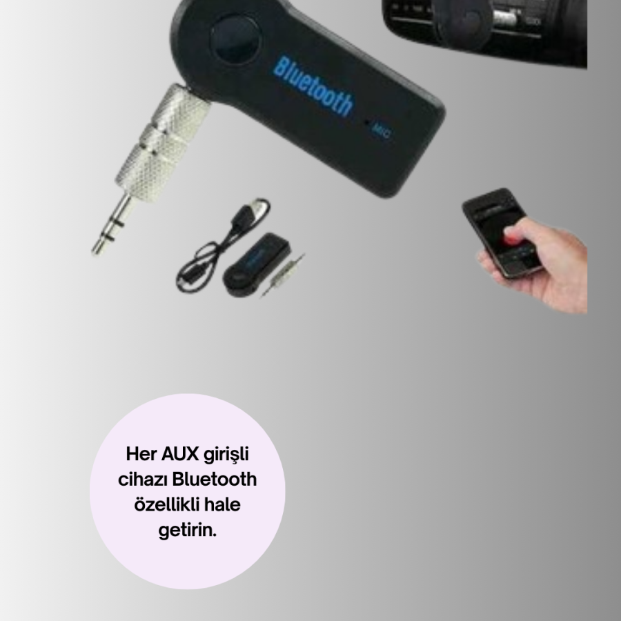 Bluetooth Supported AUX Music and Speech Device Bluetooth Supported AUX Music and Speech Device