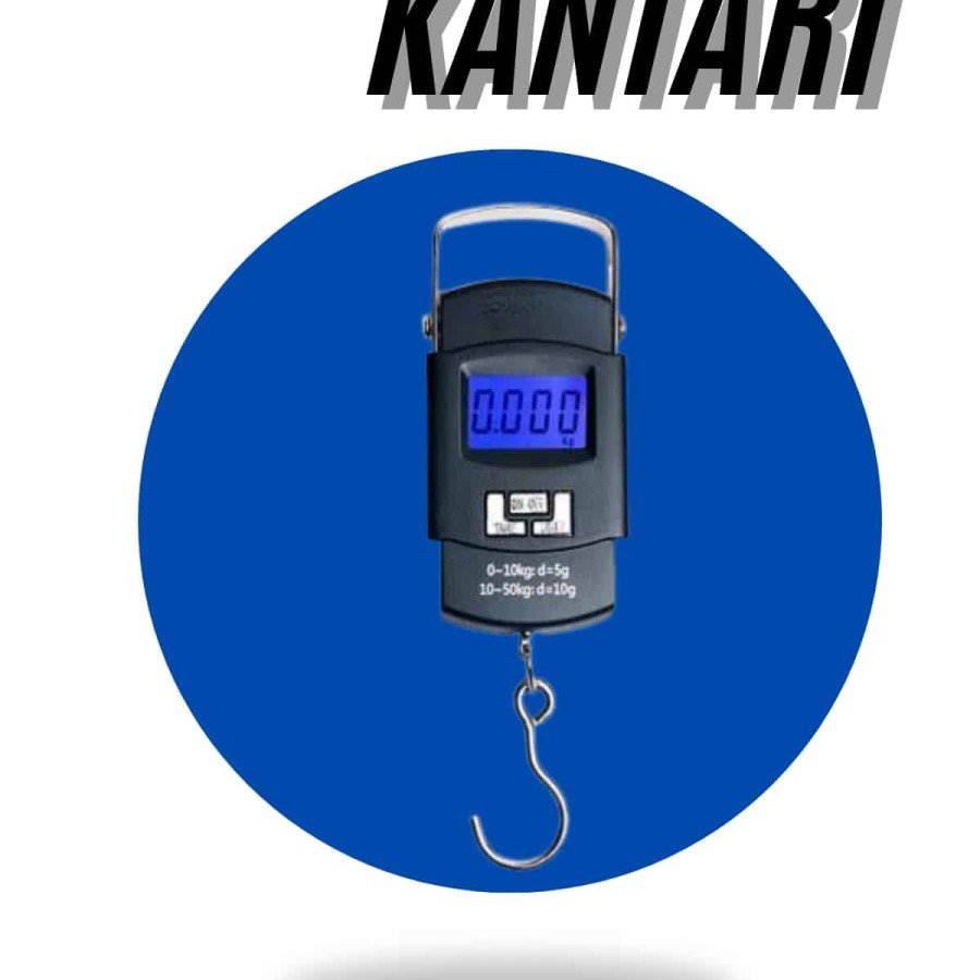 Hand Scale Digital Hand Scale 50 Kg Capacity with LCD Screen