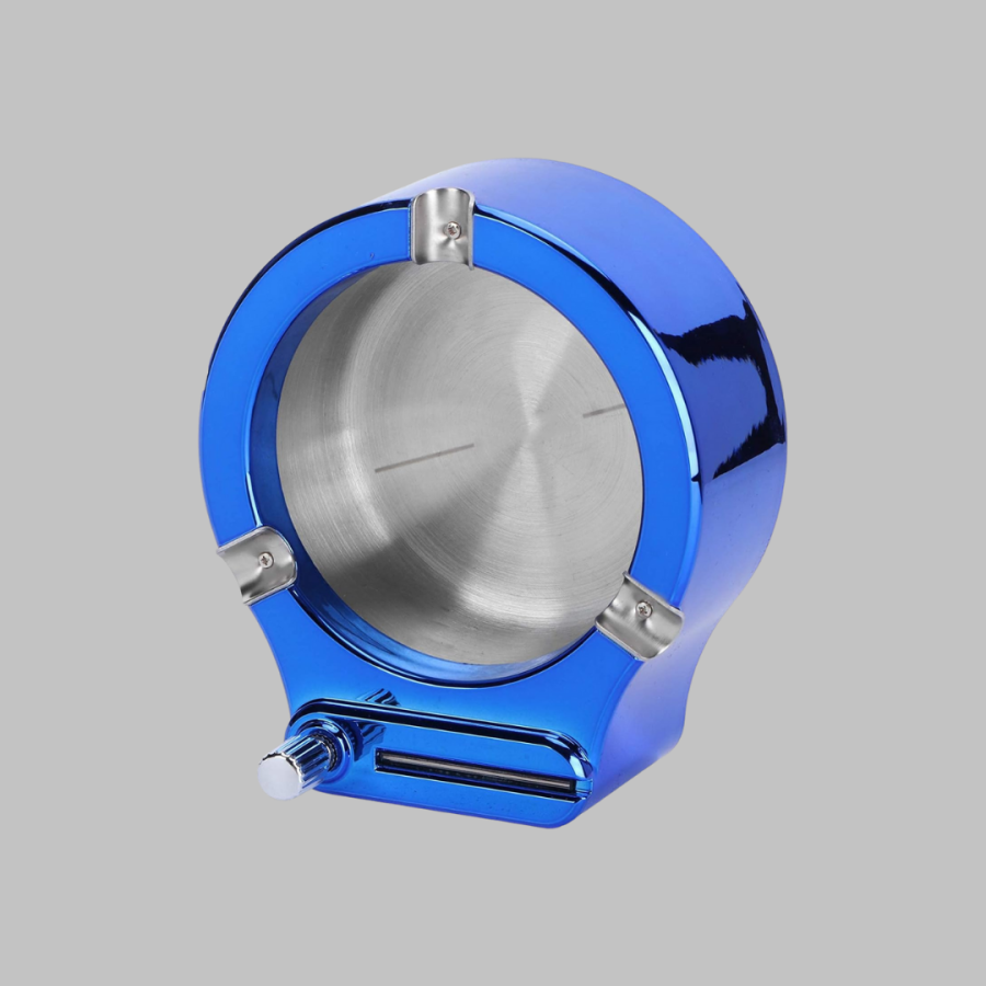 GASOLINE ASHTRAY BLUE GASOLINE ASHTRAY BLUE