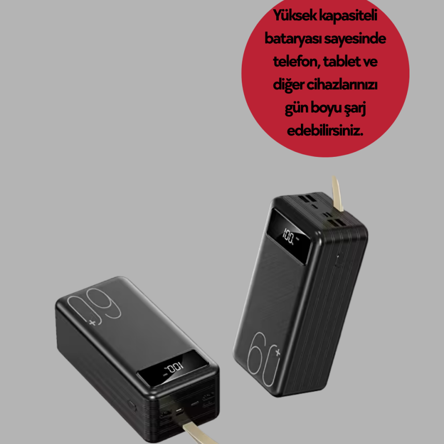 Multiple Output Powerbank Compatible with All Devices