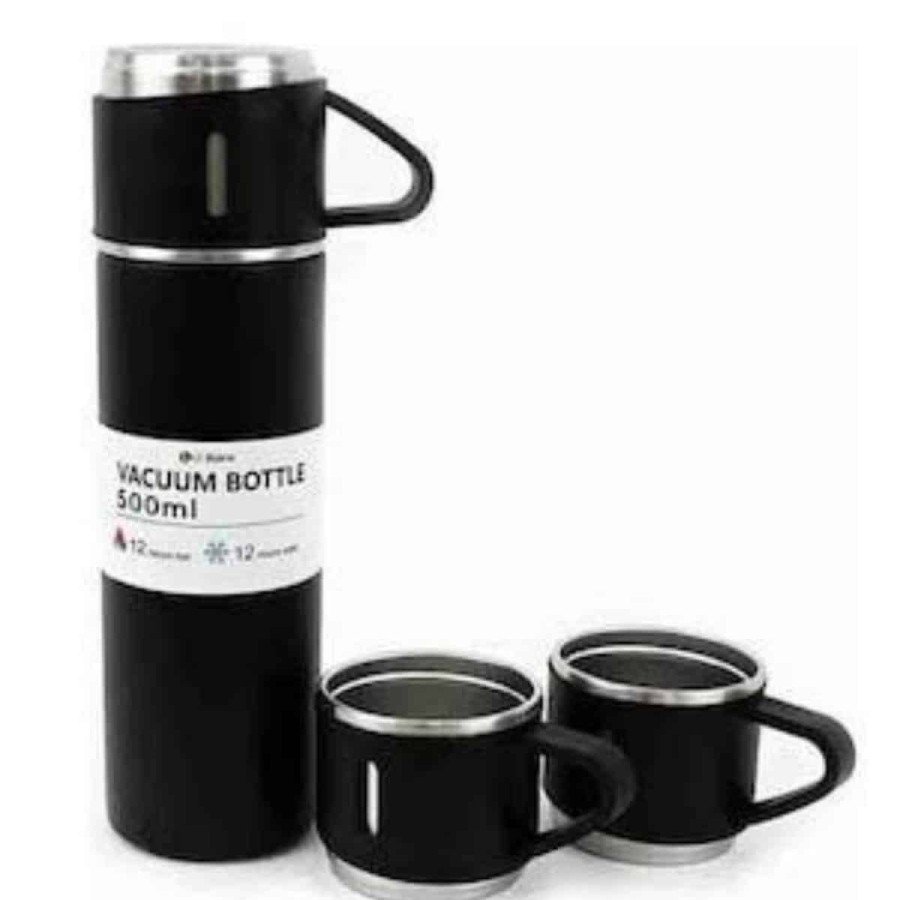 Thermos Stainless Steel Thermos Black Color 3 Glass Thermos Set Thermos Stainless Steel Thermos Black Color 3 Glass Thermos Set
