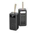 Fast Charging 4 Output Powerbank 60.000 Mah Portable with Digital Indicator