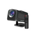 Android Projection Black Portable Cinema Projector 4k 1080p Home Theater Bluetooth
