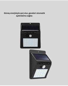 4 Modes Solar LED Garden and Garage Light