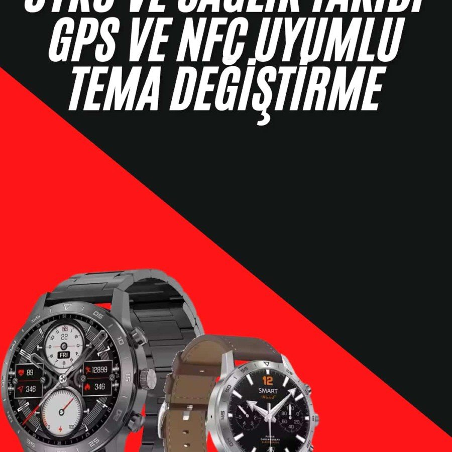 Smart Watch for Men Steel Strap Bluetooth Connected iOS and Android Compatible