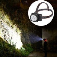 7 LED Rechargeable Helmet Head Lamp Wt-701