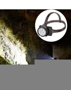 7 LED Rechargeable Helmet Head Lamp Wt-701