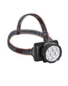 7 LED Rechargeable Helmet Head Lamp Wt-701