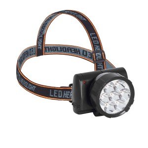 7 LED Rechargeable Helmet Head Lamp Wt-701