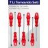 7-Piece Screwdriver Set (4 FLAT SCREWDRIVERS AND 3 phillips screwdrivers)