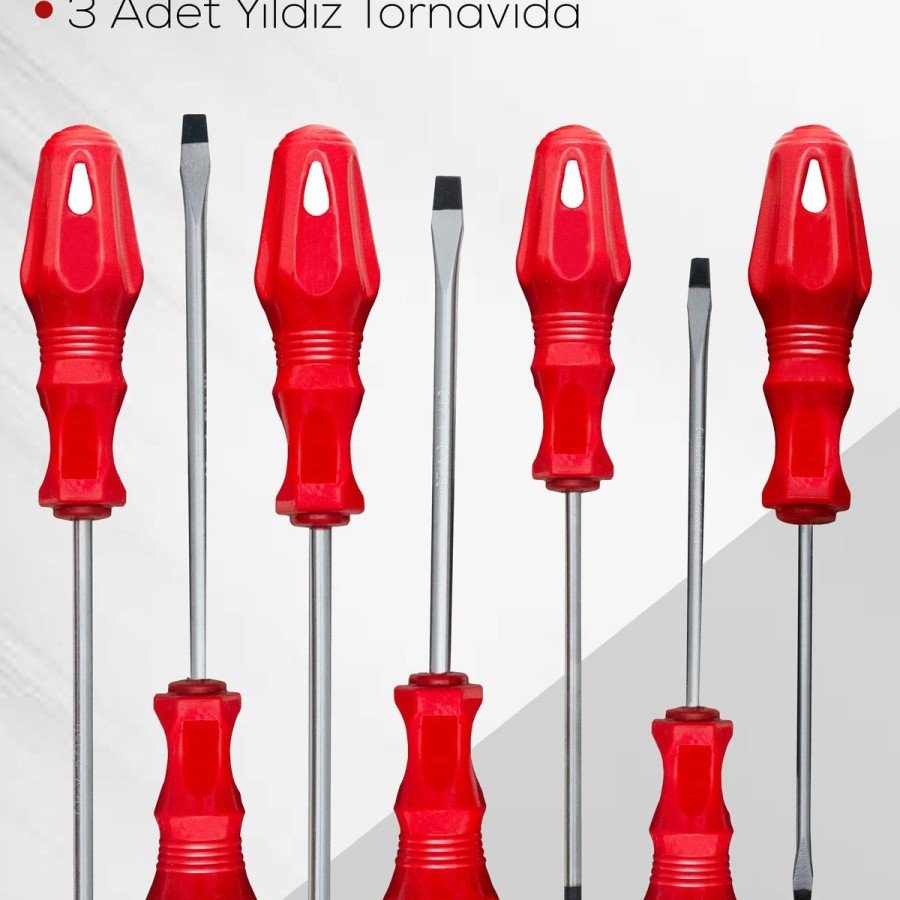 7-Piece Screwdriver Set (4 FLAT SCREWDRIVERS AND 3 phillips screwdrivers) 7-Piece Screwdriver Set (4 FLAT SCREWDRIVERS AND 3 phillips screwdrivers)