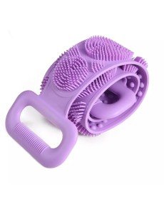 70 cm Double Sided Back Scrub - Silicone Shower Scrub - Exfoliating Bath Scrub