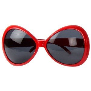 70's Red Color Nostalgia Yeşilçam Party Glasses 15X7 cm 70's Red Color Nostalgia Yeşilçam Party Glasses 15X7 cm