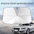 Auto Umbrella Compatible with Toyota Yaris, VW Polo, Kia Rio, Fiat Punto, Hyundai Accent Blue