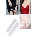 72 Pieces Double Sided Transparent Low-cut Concealer Adhesive Leg Length Corrector - Suspender Dress Tape 72 Pieces Double Sided Transparent Low-cut Concealer Adhesive Leg Length Corrector - Suspender Dress Tape