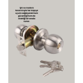 Indoor and Outdoor Compatible Entry Type Knob Lock