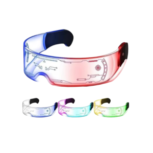 Cyberpunk LED Glasses Multi-Mode Lighted Party and Festival Accessory