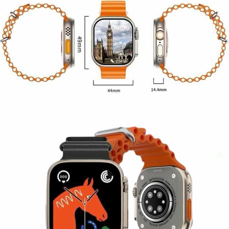 New Generation Bluetooth Connected Smart Watch with Social Media Login Sleep Tracking
